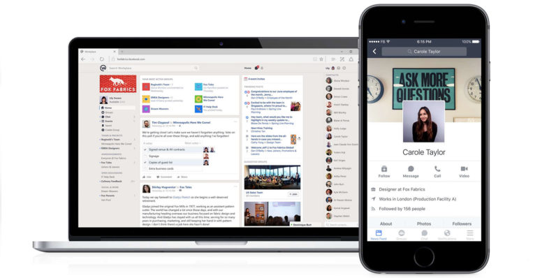 Facebook ra mắt Workplace – Nền tảng hỗ trợ làm việc nhóm cực đỉnh- bạn đã biết dùng chưa?
